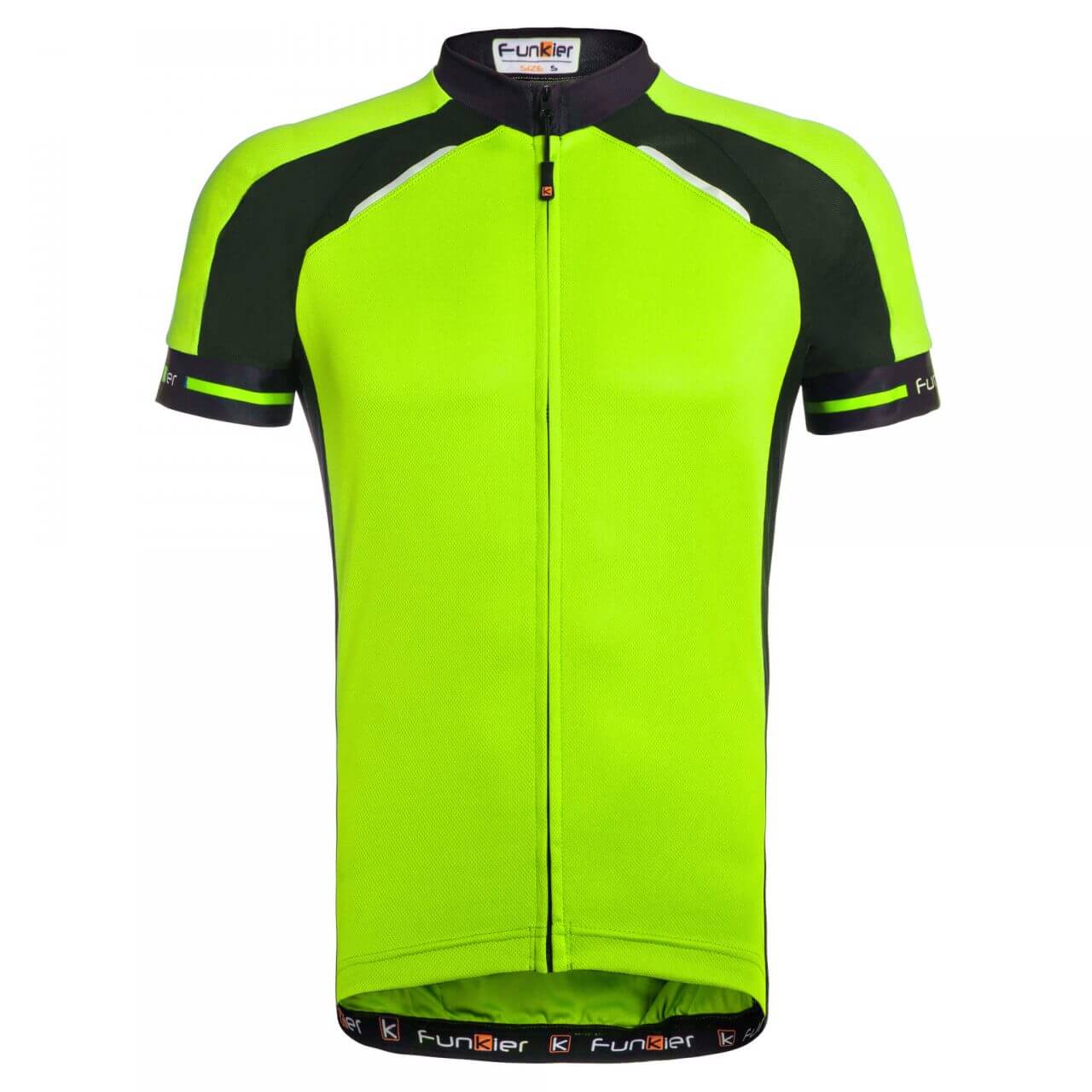 neon yellow cycling jersey