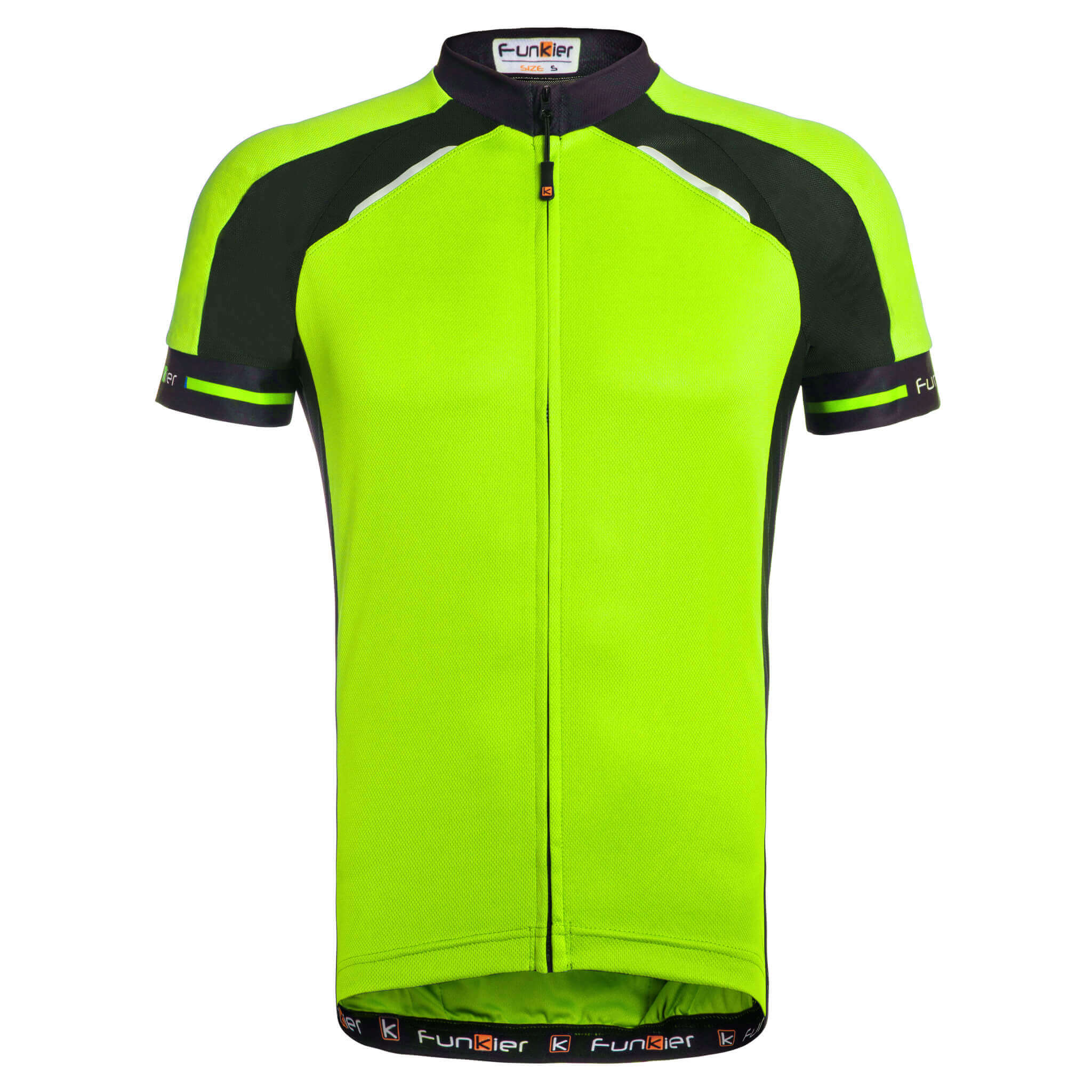 Cycling Short Sleeves Jersey - Neon 