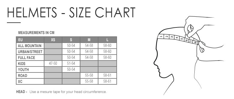 Size Charts - Funkier Bike