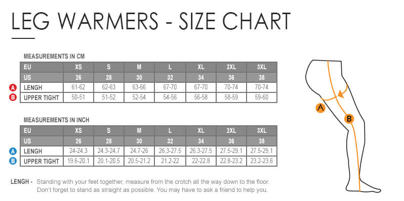 Bicep Size Chart