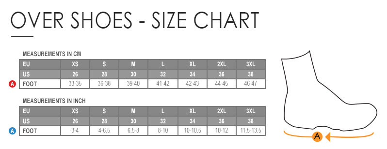 Mountain Force Size Chart
